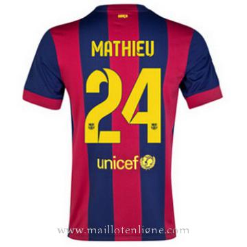 Maillot Barcelone Mathieu Domicile 2014 2015