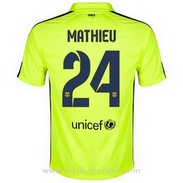 Maillot Barcelone Mathieu Troisieme 2014 2015