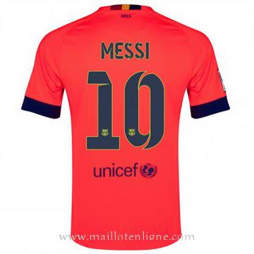 Maillot Barcelone Messi Exterieur 2014 2015