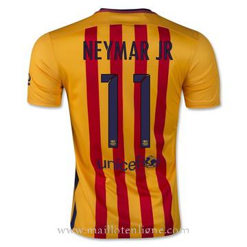 Maillot Barcelone Neymar jr Exterieur 2015 2016