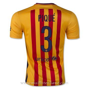 Maillot Barcelone Pique Exterieur 2015 2016