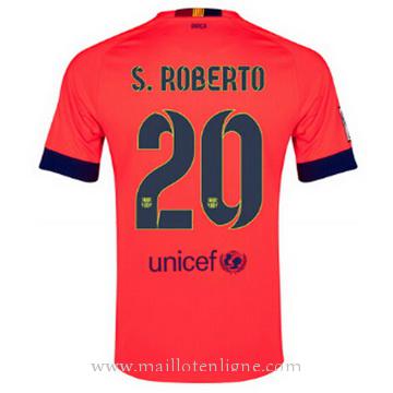 Maillot Barcelone S.Roberto Exterieur 2014 2015