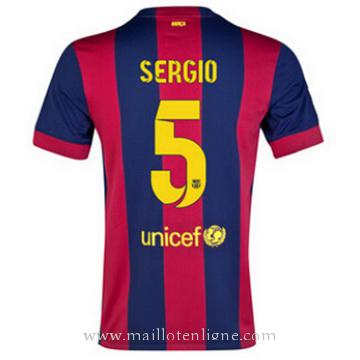 Maillot Barcelone Sergio Domicile 2014 2015