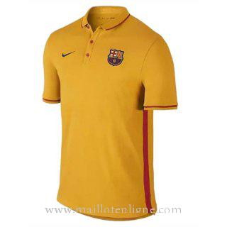 Maillot Barcelone polo Jaune 2016