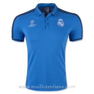 Maillot Real Madrid Champion polo Bleu 2016