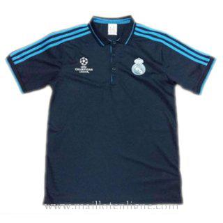 Maillot Real Madrid Champion polo Bleu fonce 2016