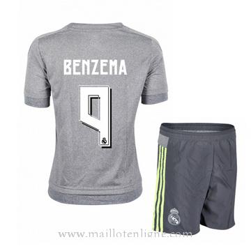 Maillot Real Madrid Enfant BENZEMA Exterieur 2015 2016