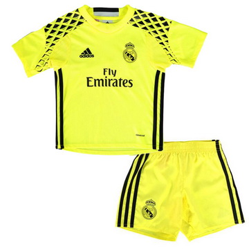 Maillot Real Madrid Enfant Gardien Exterieur 2016 2017