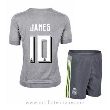 Maillot Real Madrid Enfant JAMES Exterieur 2015 2016