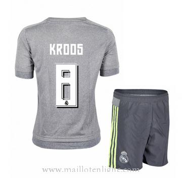 Maillot Real Madrid Enfant KROOS Exterieur 2015 2016