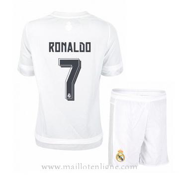 Maillot Real Madrid Enfant RONALDO Domicile 2015 2016