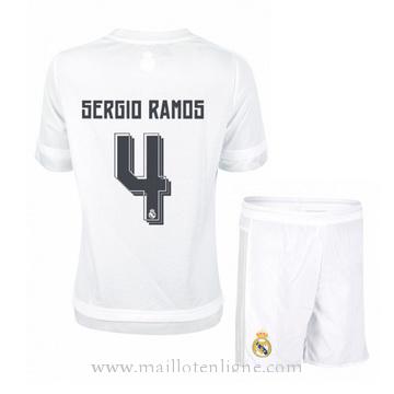 Maillot Real Madrid Enfant SERGIO RAMOS Domicile 2015 2016