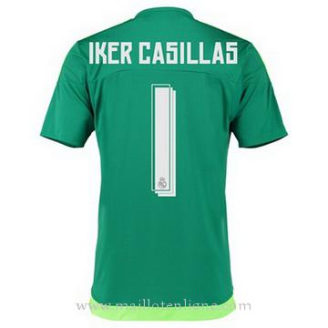 Maillot Real Madrid Gardien IKER CASILLAS Exterieur 2015 2016