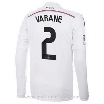 Maillot Real Madrid ML VARANE Domicile 2014 2015