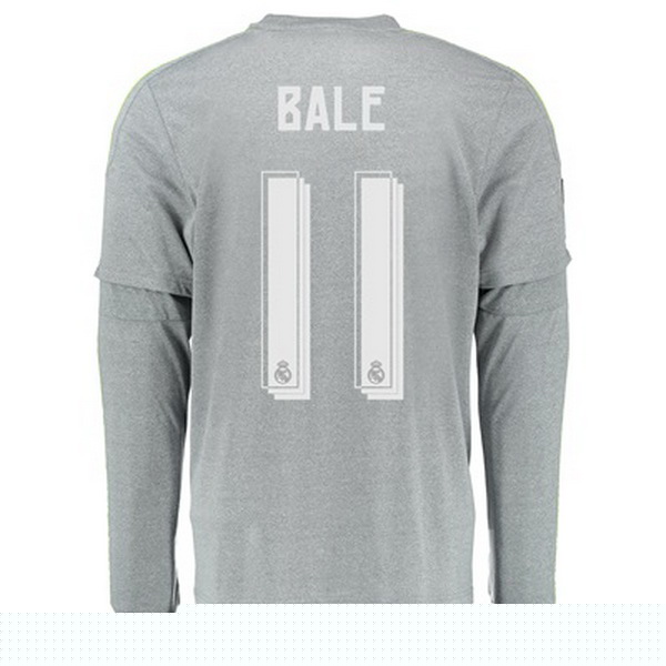 Maillot Real Madrid Manche Longue BALE Exterieur 2015 2016