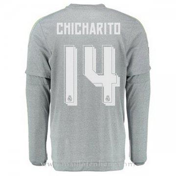 Maillot Real Madrid Manche Longue CHICHARITO Exterieur 2015 2016