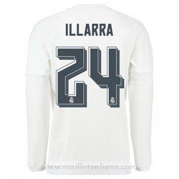 Maillot Real Madrid Manche Longue ILLARRA Domicile 2015 2016