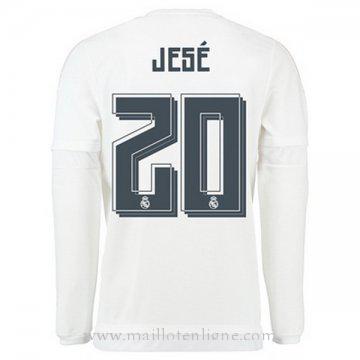 Maillot Real Madrid Manche Longue JESE Domicile 2015 2016