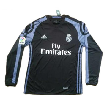 Maillot Real Madrid Manche Longue Troisieme 2016 2017