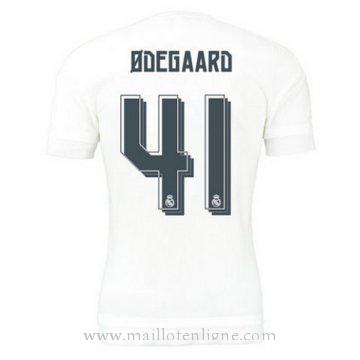 Maillot Real Madrid ODEGAARD Domicile 2015 2016