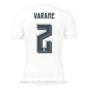 Maillot Real Madrid VARANE Domicile 2015 2016