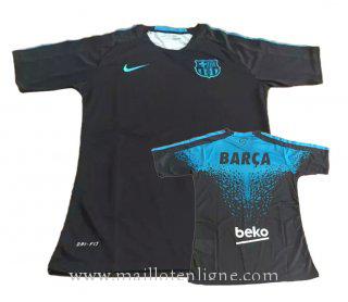 Maillot avant-match Barcelone Noir 2016 2017