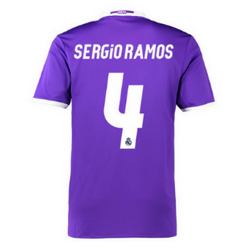 Maillot Real Madrid SERGIO RAMOS Exterieur 2016 2017