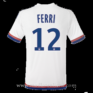 Maillot Lyon FERRI Domicile 2015 2016