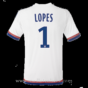 Maillot Lyon LOPES Domicile 2015 2016