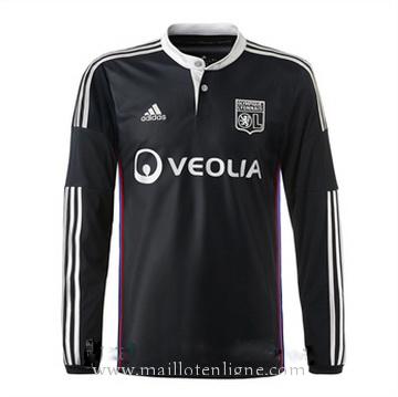 Maillot Lyon Manche Longue Troisieme 2014 2015