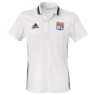 Maillot Lyon Polo Blanc 2016 2017