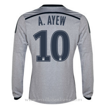 Maillot Marseille ML A.AYEW Exterieur 2014 2015