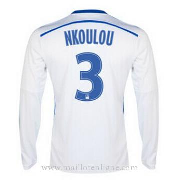 Maillot Marseille Manche Longue NKOULOU Domicile 2014 2015