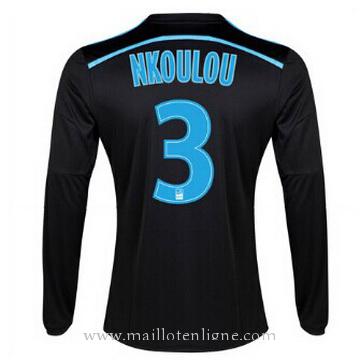 Maillot Marseille ML NKOULOU Troisieme 2014 2015