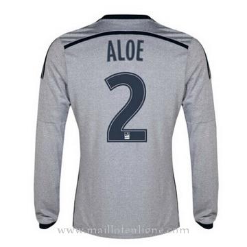 Maillot Marseille Manche Longue ALOE Exterieur 2014 2015