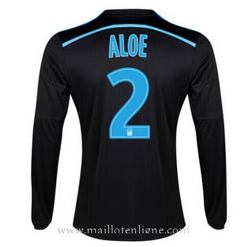 Maillot Marseille Manche Longue ALOE Troisieme 2014 2015