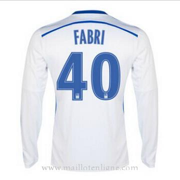 Maillot Marseille Manche Longue FABRI Domicile 2014 2015