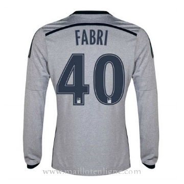 Maillot Marseille Manche Longue FABRI Exterieur 2014 2015