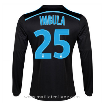 Maillot Marseille Manche Longue IMBULA Troisieme 2014 2015