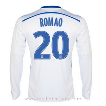 Maillot Marseille Manche Longue ROMAO Domicile 2014 2015