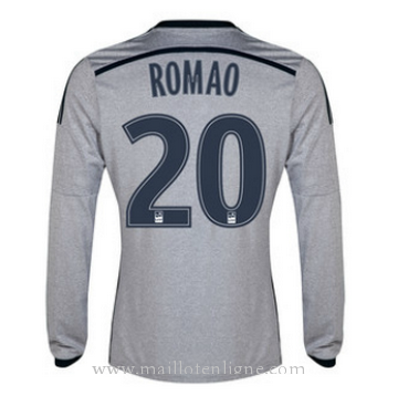 Maillot Marseille Manche Longue ROMAO Exterieur 2014 2015