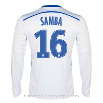 Maillot Marseille Manche Longue SAMBA Domicile 2014 2015