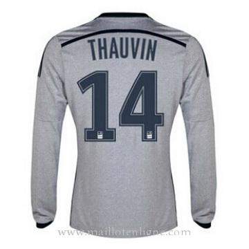 Maillot Marseille Manche Longue THAUVIN Exterieur 2014 2015