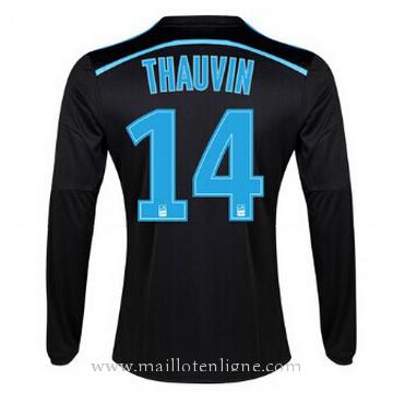 Maillot Marseille Manche Longue THAUVIN Troisieme 2014 2015