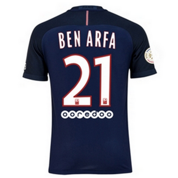 Maillot PSG BEN ARFA Domicile 2016 2017