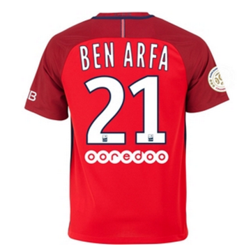 Maillot PSG BEN ARFA Exterieur 2016 2017