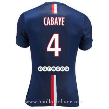 Maillot PSG CABAYE Domicile 2014 2015