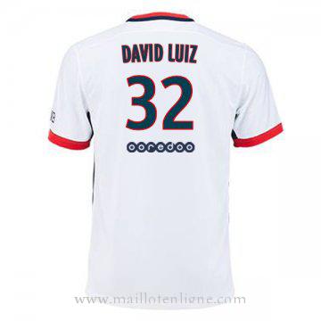 Maillot PSG DAVID LUIZ Exterieur 2015 2016