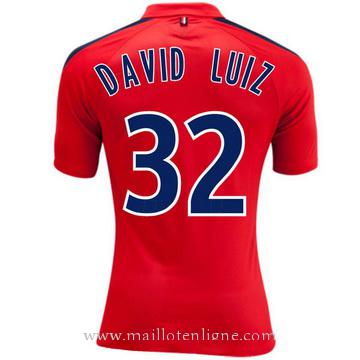 Maillot PSG DAVID LUIZ Troisieme 2014 2015
