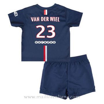 Maillot PSG Enfant VAN DER WIEL Domicile 2014 2015